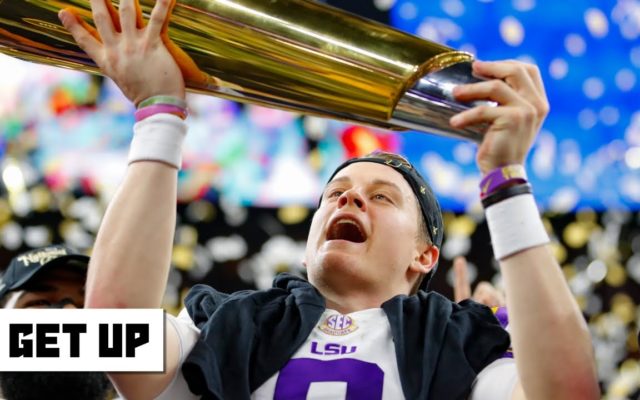 Joe Burrow is the most interesting man in college football – Laura Rutledge | Get Up