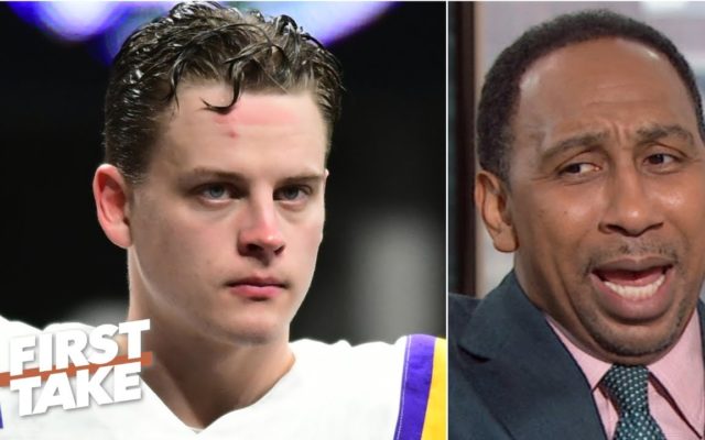Stephen A. doesn’t want to see Joe Burrow drafted by the Bengals | First Take