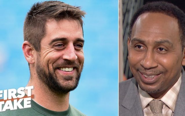 Stephen A. makes excuses for that ‘baaad’ man Aaron Rodgers & Damien Woody is fed up! | First Take