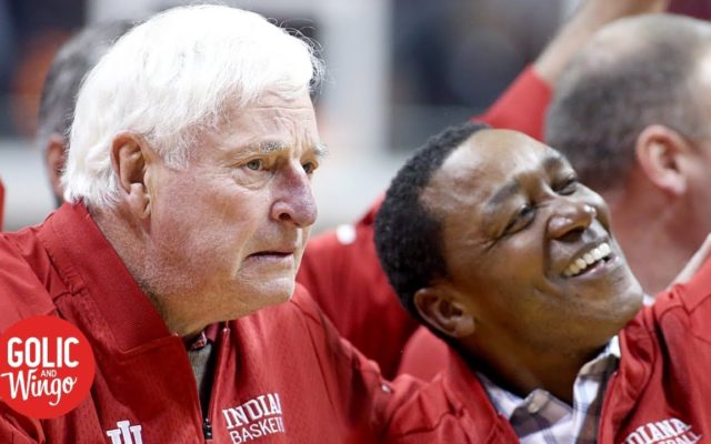 Bob Knight honored at Indiana to end 20-year split from the program | Golic and Wingo
