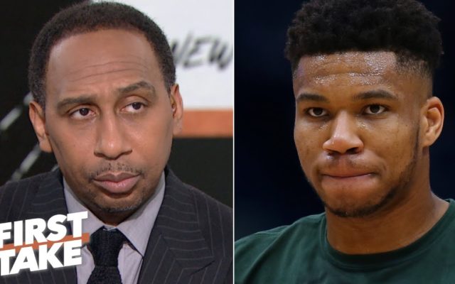First Take debates whether Giannis is leading the MVP race | First Take