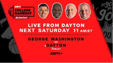ESPN College Game Day is coming to #4 Dayton For The First Time Ever