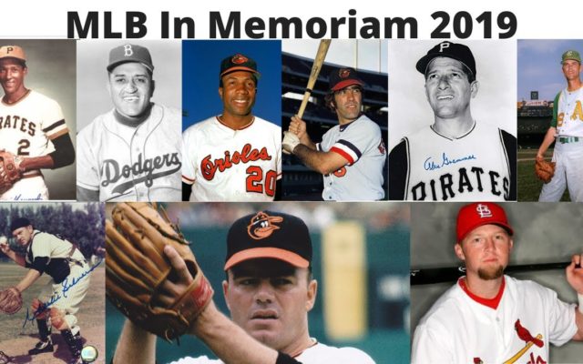 MLB In Memoriam 2019: MLB Baseball stars who passed away in 2019