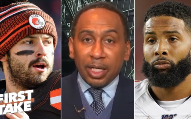 Stephen A. blames Baker Mayfield for Odell Beckham’s drop-off year with the Browns | First Take