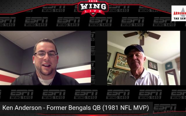 Former Bengals MVP QB Ken Anderson talks Joe Burrow’s expectations on 1410-WING LIVE! (WATCH)