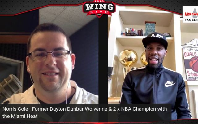 2 x NBA Champion & Dayton’s own Norris Cole on 1410-WING LIVE! (WATCH)