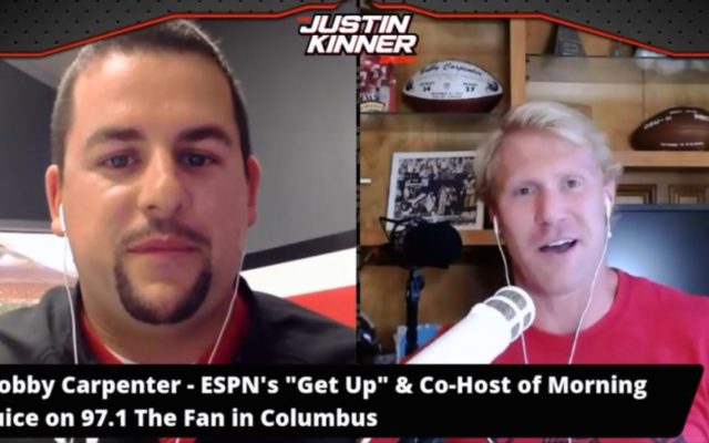 Former Buckeye Bobby Carpenter on The Justin Kinner Show – Buckeyes, Browns, Bengals & more! (WATCH)