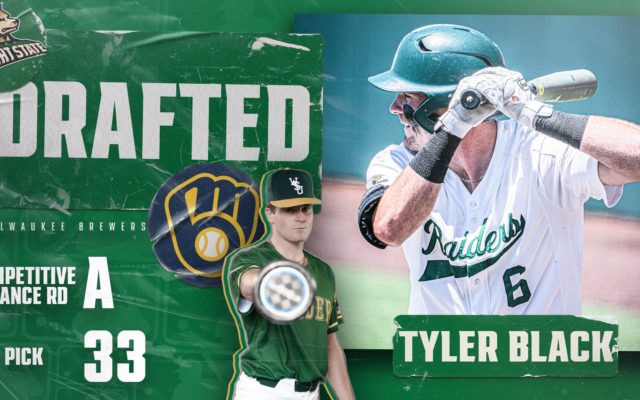 Wright State Baseball: Tyler Black selected 33rd Overall by Brewers in 2021 MLB Draft