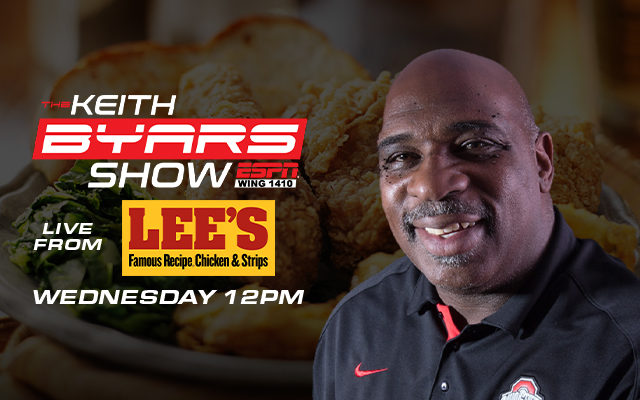 Keith Byars LIVE at Lee’s Famous Recipe Chicken in Springfield (410 W. Columbia St.) Wednesday 12-1pm