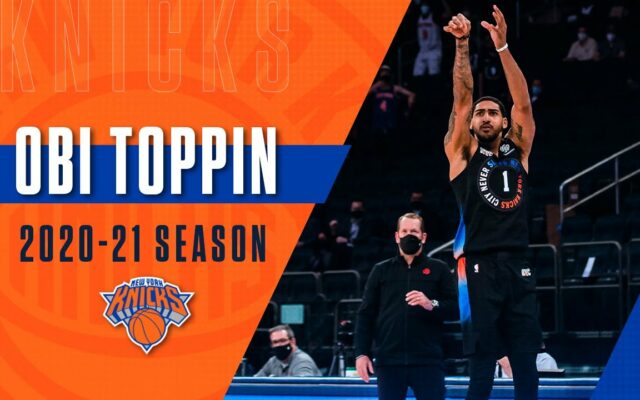 Obi Toppin’s Rookie Highlights from the 2020-21 Season with the New York Knicks (WATCH)