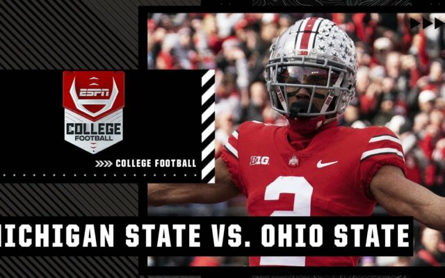 Michigan State Spartans at Ohio State Buckeyes | Full Game Highlights