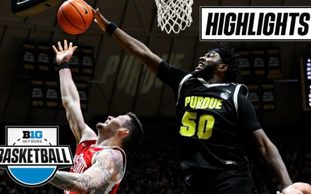 Ohio State at Purdue | Big Ten Men’s Basketball | Extended Highlights | Jan. 30, 2022